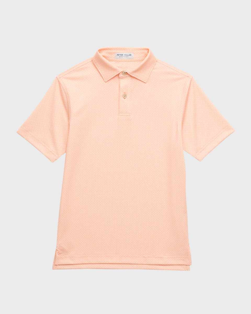 Boy's Tesseract Performance Jersey Polo Shirt, Size XS-